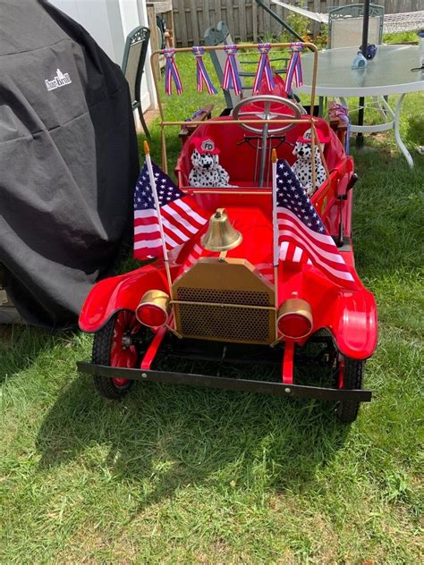 Model T Go Kart Firetruck Shriners Go Kart Crue Cut Firefighter Kart