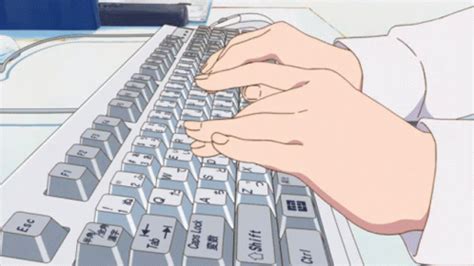 Reading Gif Reading Romance Blue Anime Dark Anime Keyboard Typing