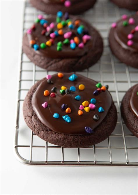 Fudgy Cosmic Brownie Cookies Design Eat Repeat