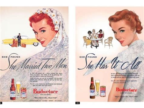 budweiser modernizes its old sexist ads for women s day campaign ad age