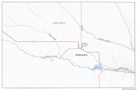 Map Of Chase County Nebraska Địa Ốc Thông Thái