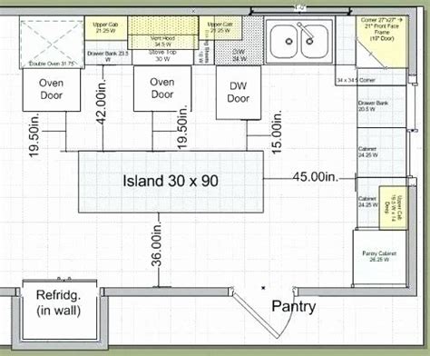 Kitchen Island Designs Plans Inspirational Kitchen Island Blueprints