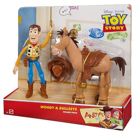 Mattel Disneypixar Toy Story Woody And Bullseye Figures 2 Pack Buy