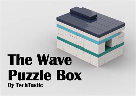 Lego Moc The Wave Puzzle Box Updated By Techtastic Rebrickable