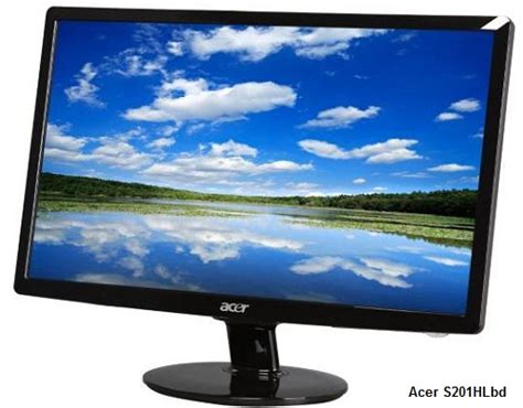 Acer S201hlbd Monitor Price Specs And Review Test And Review