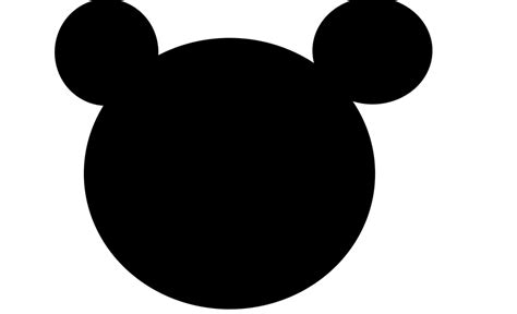 Mickey Mouse Logo Black By Kari5 On Deviantart