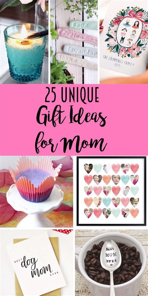When it comes to mother's day gifts don't think that the first thing you see is going to be the perfect gift for your mom. 25 Unique Gift Ideas for Mom | Unique gifts for mom, Diy ...
