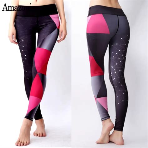 keermiol hot new women yoga pants 3d printed leggings stretched fitness workout running tight