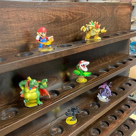 Shelves Are Done And This Project Is Done The Clients Amiibo