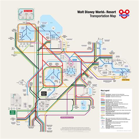 disney world transportation map campus map
