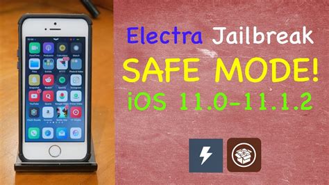 Also please read the r/jailbreak faq. Enter Safe Mode on Electra Jailbreak | Remove Bad Tweaks | iOS 11-11.1.2 - YouTube