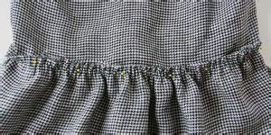 Drop Waist Ruffle Dress Tutorial The Thread Blog