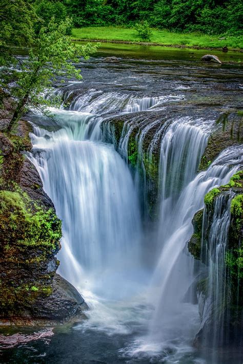 Lower Lewis River Waterfalls Photograph By Michael Sedam Fine Art