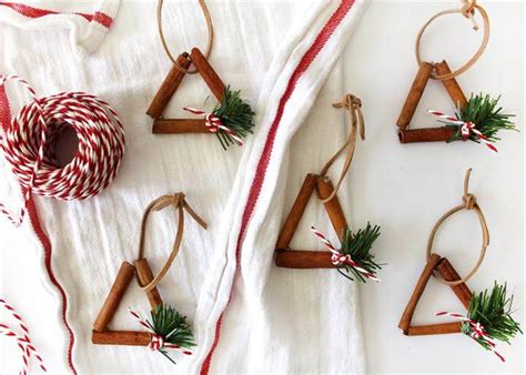 Three Cinnamon Sticks Ornaments Diy And Crafts