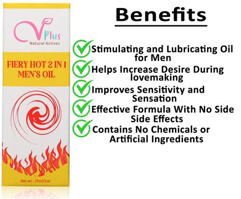 Buy Vigini Natural Fiery Hot Lube Long Lasting Time Lubricant Male Sensual Stimulation