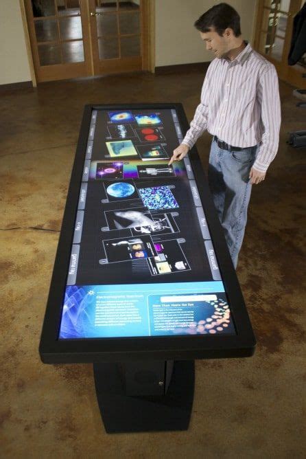 Finally A 100 Inch Touchscreen Desk For The Office High