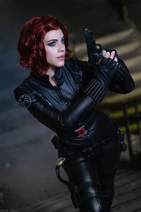 black widow cosplay