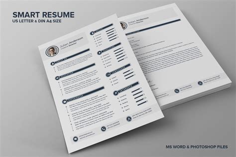 Pick a template, add your info, download with a choose a cv template, fill it out, and download in seconds. The Smart CV Resume - Julian ~ Resume Templates on ...