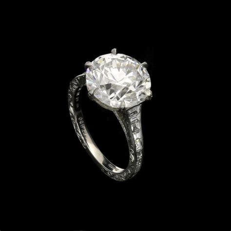 Hancocks 507 Carat Old European Brilliant Cut Diamond Ring For Sale At 1stdibs
