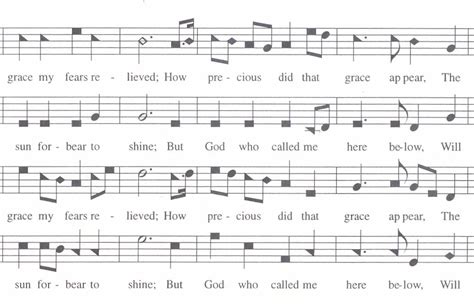 In this time signature there are 4 beats possible in each measure, and the. Shape-note Music