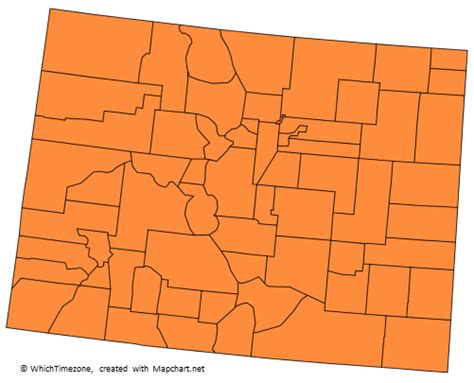 Colorado Co Time Zone Whichtimezone