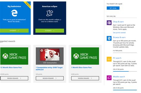 Earn Double Points With Microsoft Rewards When Searching On Bing Until