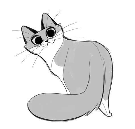 Daily Cat Drawings — 736 Hello There Hello Again Just Got A New