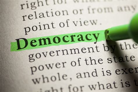 Short Speech On Democracy 438 Words