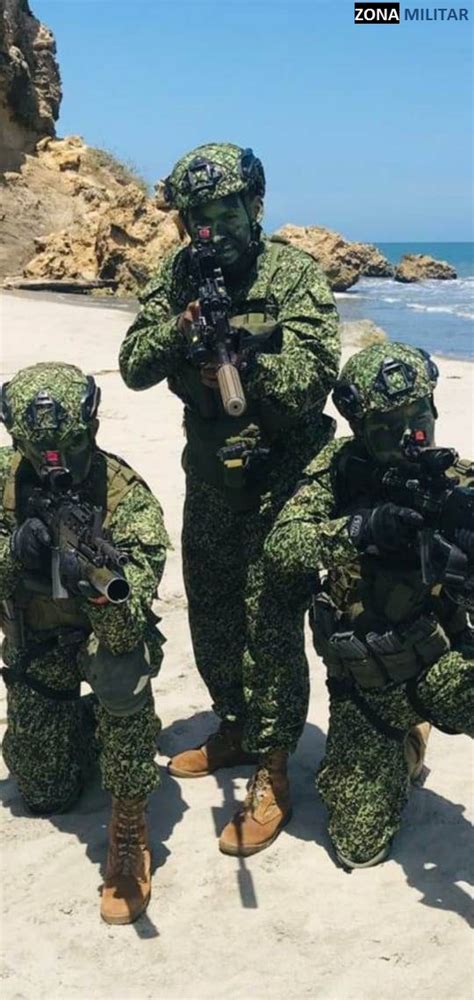 Infantería De Marina Colombiana Muestra Sus Nuevos Uniformes Camuflados