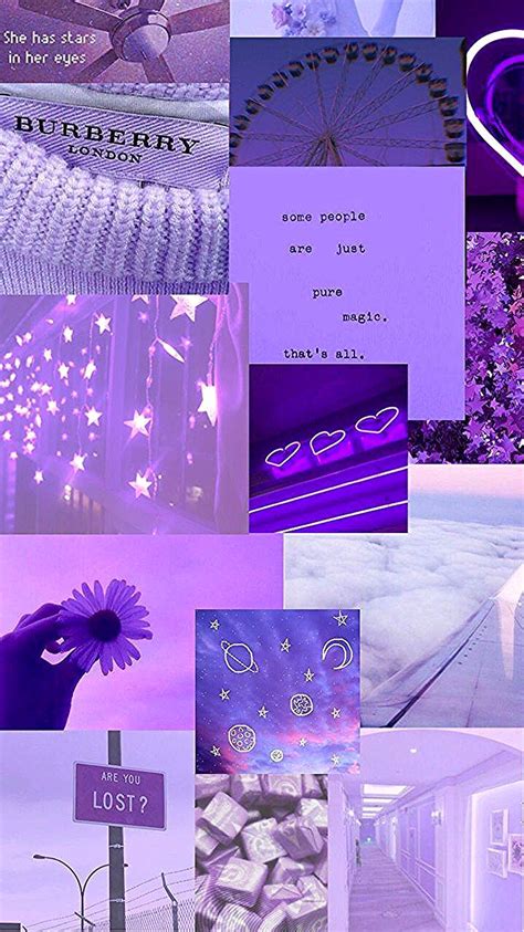 Quote, purple background, purple sky, vaporwave, golden aesthetics. Aesthetic purple wallpapers #aestheticwallpaperiphone Purple aesthetic collage in 2020 ...