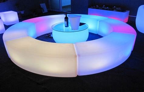 Round coffee table with led lights. Led Coffee Table Design Images Photos Pictures