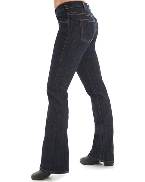Cowgirl Tuff Womens Dark Wash Boot Cut Jeans Boot Barn