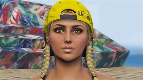 GTA 5 Online Pretty Tanned Female Character Creation YouTube