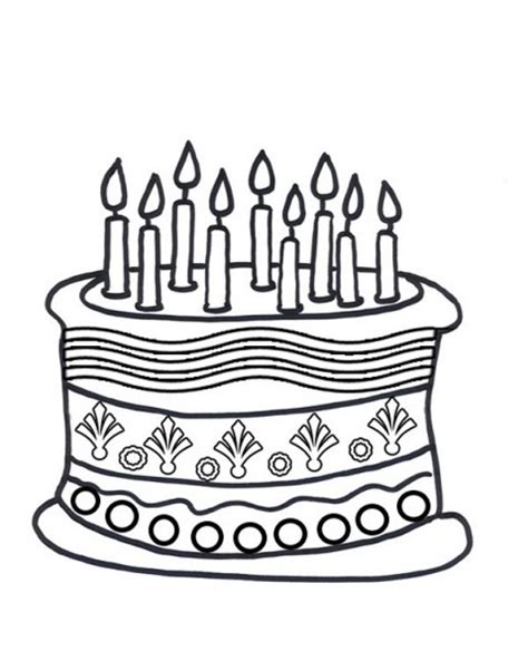 Happy birthday drawing cake birthday birthday cake happy cake drawing happy cake birthday drawing happy drawing celebration card decoration background balloon candle vector food party. Cake Line Drawing - ClipArt Best