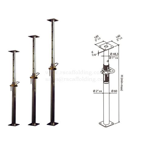 Buying The Safetu Heavy Duty Scaffold Steel Props At Cheap Price With