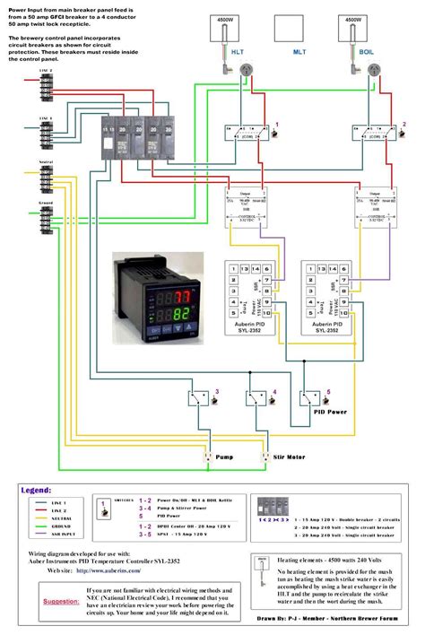 240v Pid Controller Wiring Diagram