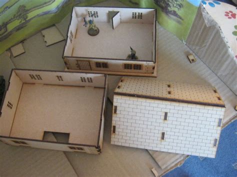28mm House Laser Cut Mdf Building Scenery Modular Infinity Bolt Action