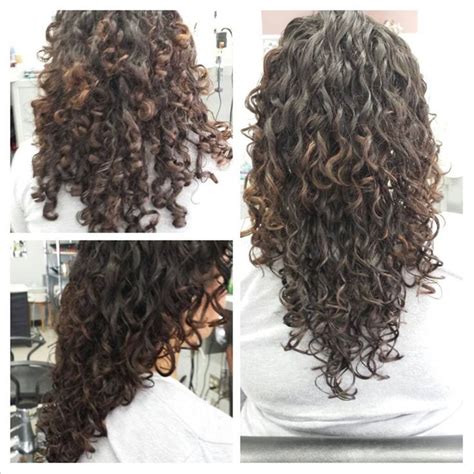 Pin By Rachael Elizabeth On Food Curly Hair Styles Long Layered