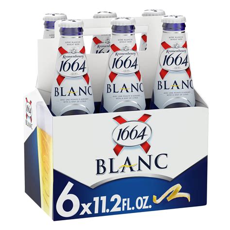 Kronenbourg 1664 Blanc Beer 112 Oz Bottles Shop Beer At H E B