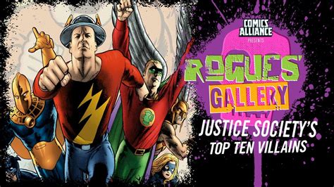10 Greatest Justice Society Of America Villains Rogues Gallery Youtube