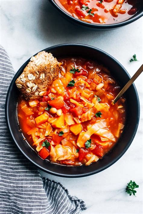 In a large pot or dutch oven melt butter over medium heat. Easy White Bean Cabbage Soup - Making Thyme for Health