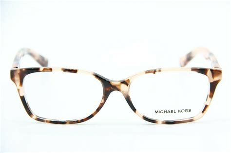 new michael kors mk 4039 3026 pink havana eyeglasses authentic rx mk4039 52 15 eyeglass frames