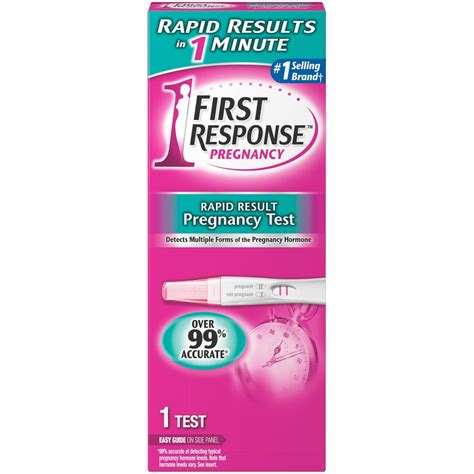 First Response Rapid Result Pregnancy Test 1 Count