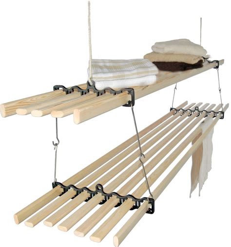 Top seller the victorian kitchen maid ceiling mounted drying rack and airer is larger than the standard model and is beautifully finished to the original victorian style and design. 21 best images about Ceiling Mounted Clothes Airers on ...
