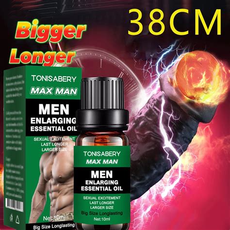 10ml Penis Thickening Growth Massage Enlargement Oil Big Dick For Men Cock Erection Enhance