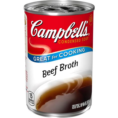 Campbells Condensed Beef Broth 105 Oz Can