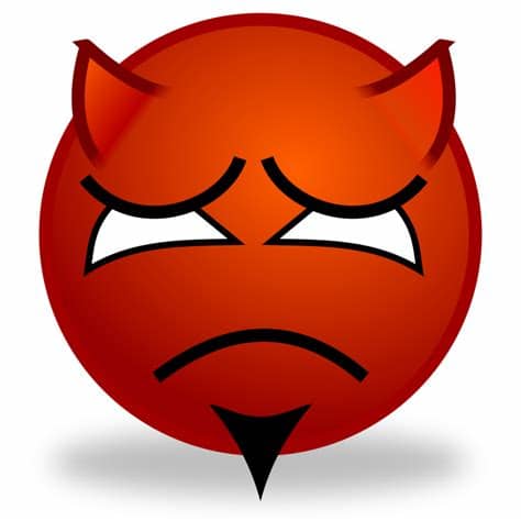 The free images are pixel perfect to fit your design and available in both png and vector. File:Smiley devil sad.svg - Wikimedia Commons