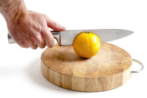 Knife In Cutting Board1 Stock Photo Image Of Stab Knife 2998678