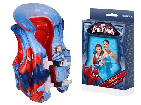 Take your endurance, technique, and speed to the next level with michael phelps swimming goggles, training gear, swimwear and more. Spiderman Life Jacket Lifejacket Childs Vest Swimming Aid ...