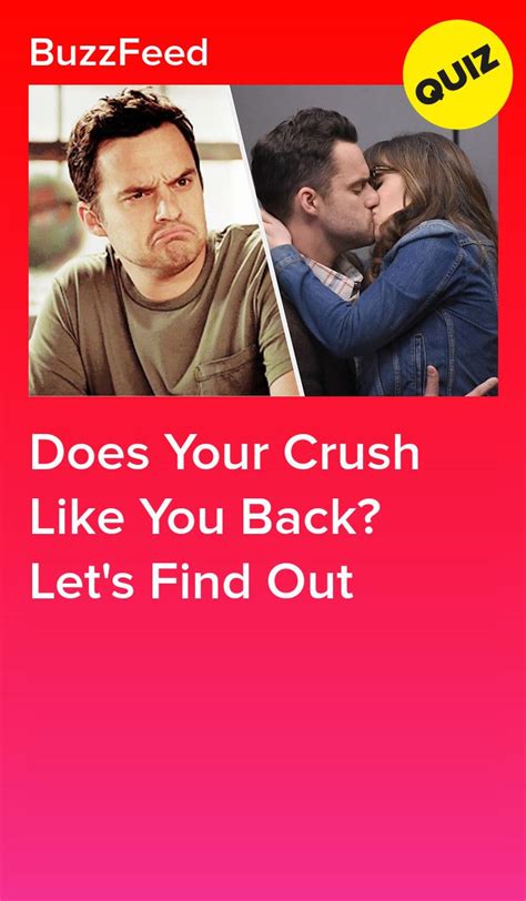 Does Your Crush Like You Back Lets Find Out Crush Quizzes Your